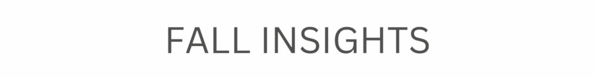 Summer Insights