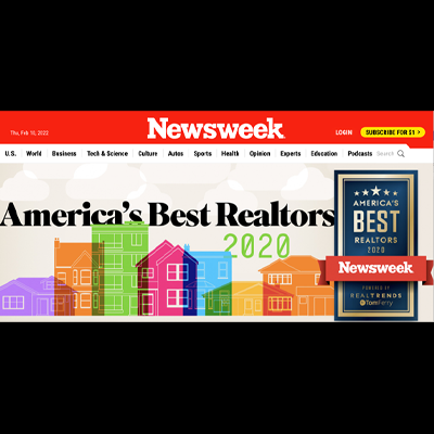 Image for Newsweek: America's Best Realtors 2020 #512